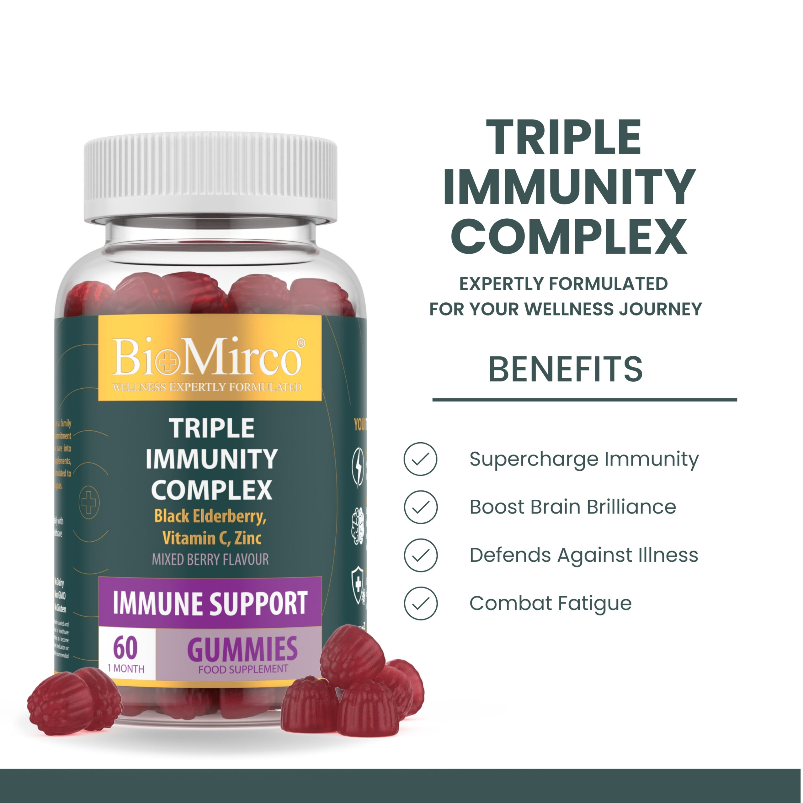 Triple Immune Complex Gummies - Image 3