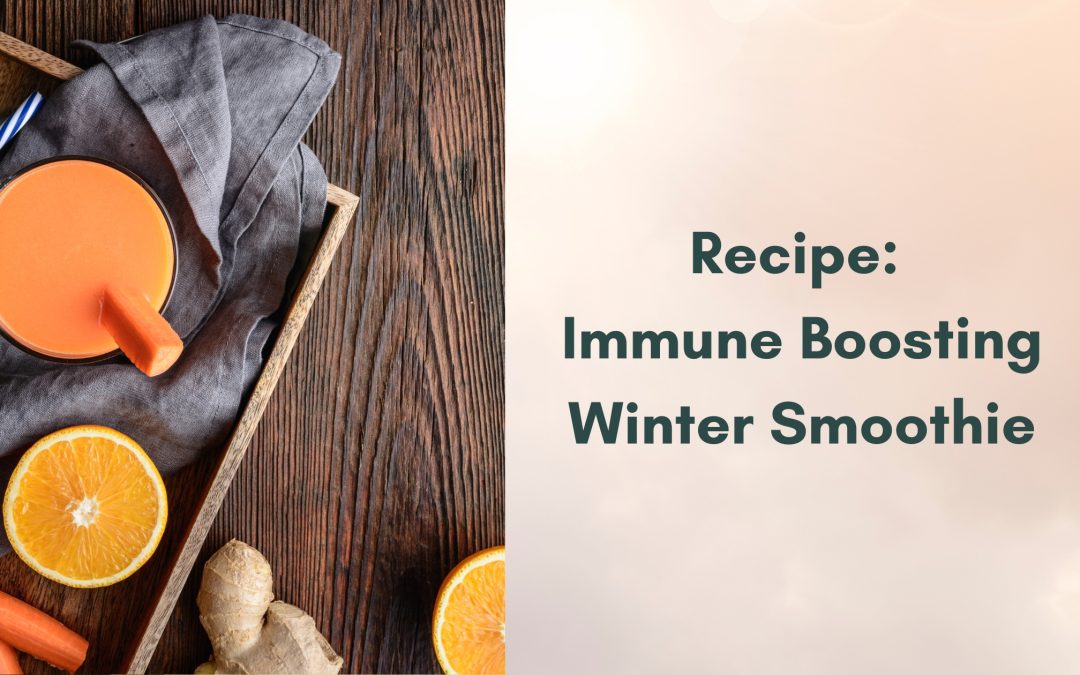 Immune‑Boosting Winter Smoothie: A Delicious Shield Against Cold & Flu Season