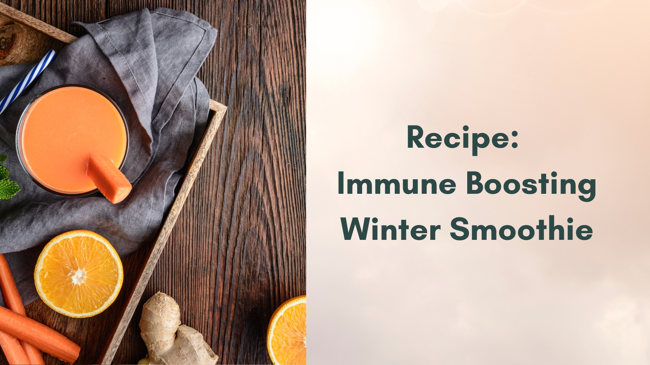 Immune‑Boosting Winter Smoothie: A Delicious Shield Against Cold & Flu Season